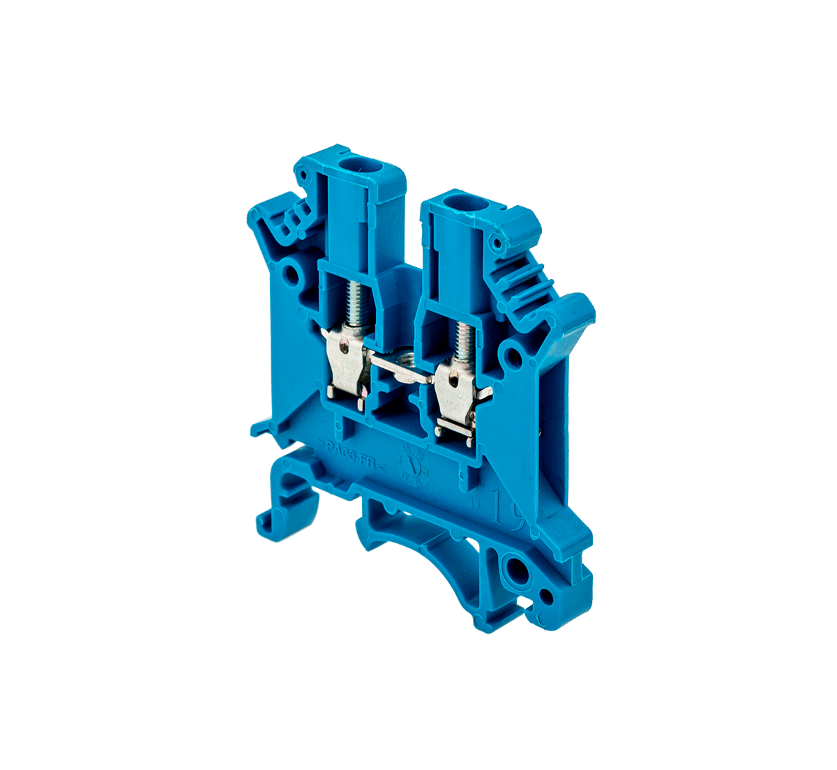 Клемма винтовая проходная, 2.5 мм², синяя MTU-2.5BL