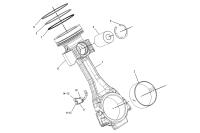 Catelpillar PISTON & ROD GP