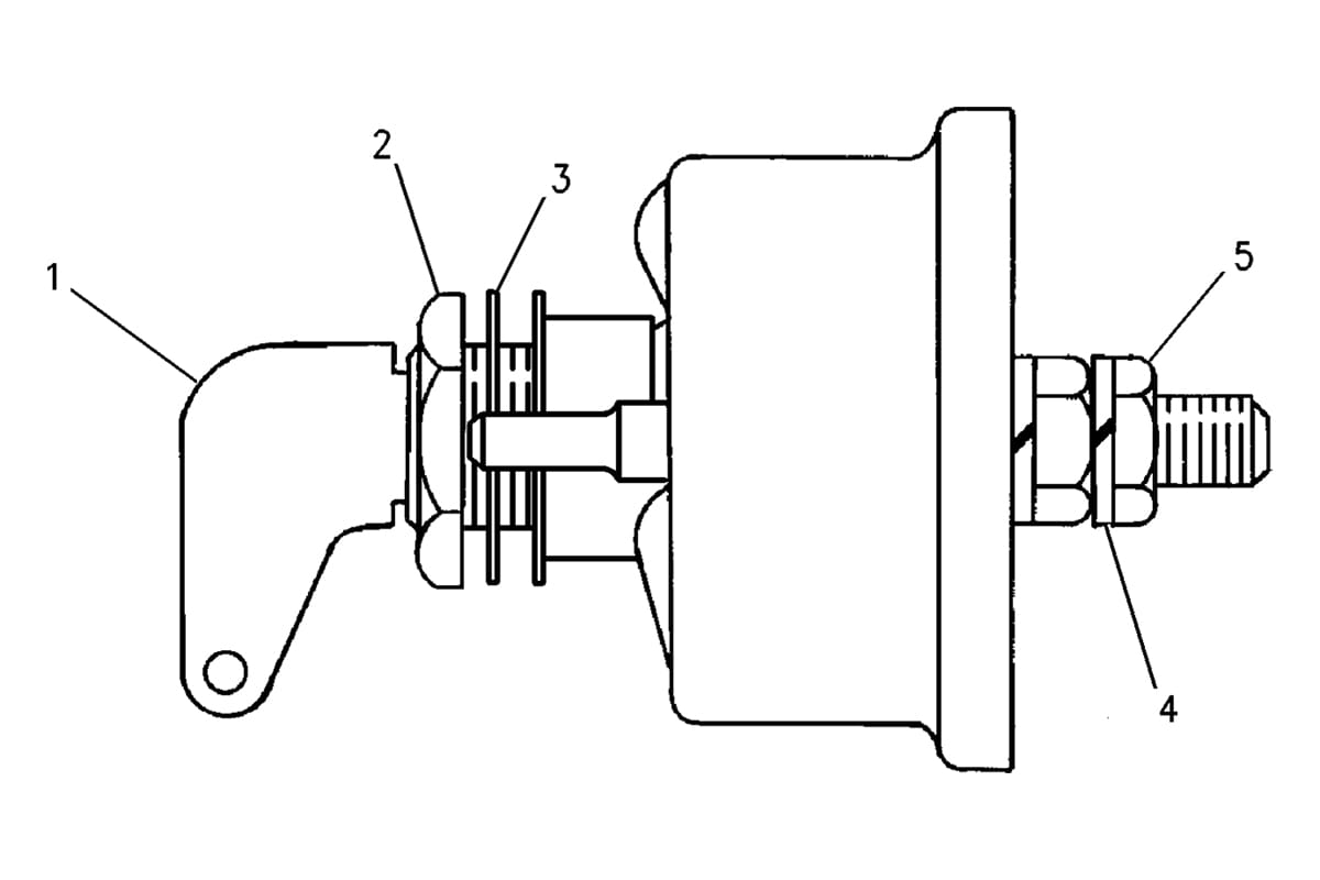 CATERPILLAR SWITCH GP-DISCONNECT –BATTERY