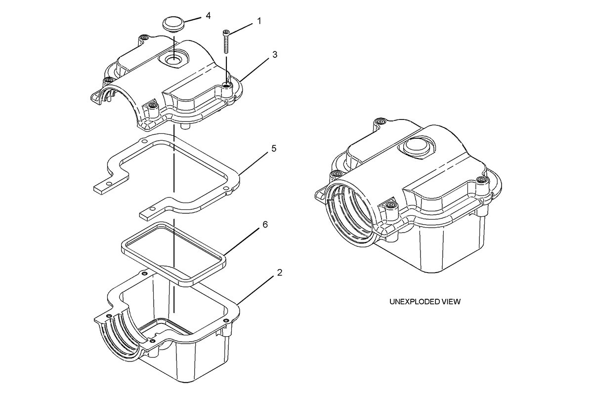 CATERPILLAR COVER GP-MODULE CONNECTOR