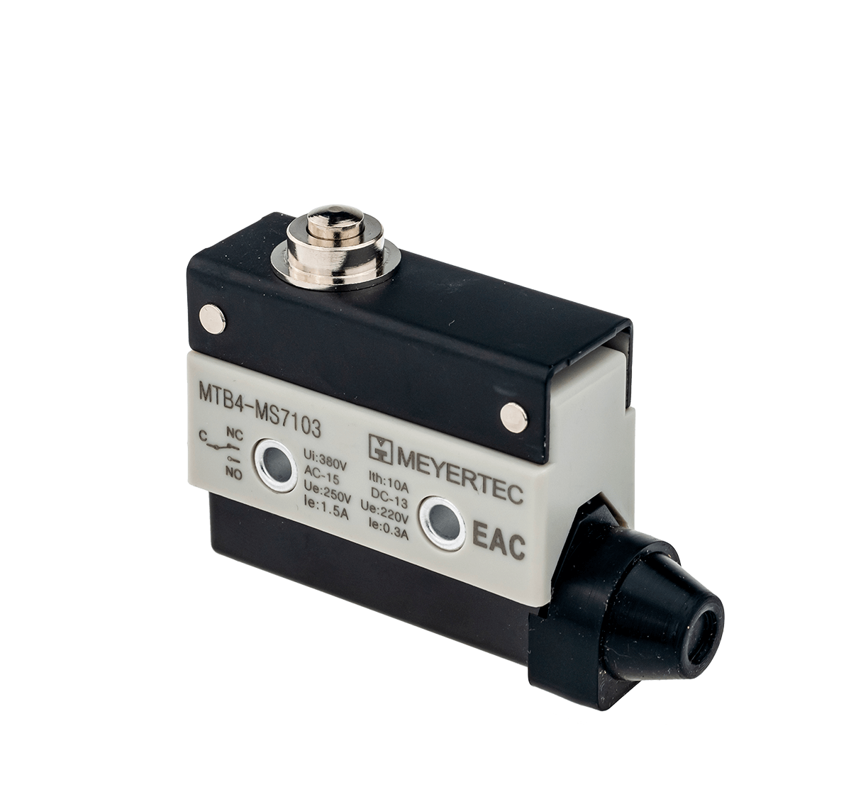 Выключатель концевой, IP54, плунжер укороченный MTB4-MS7103
