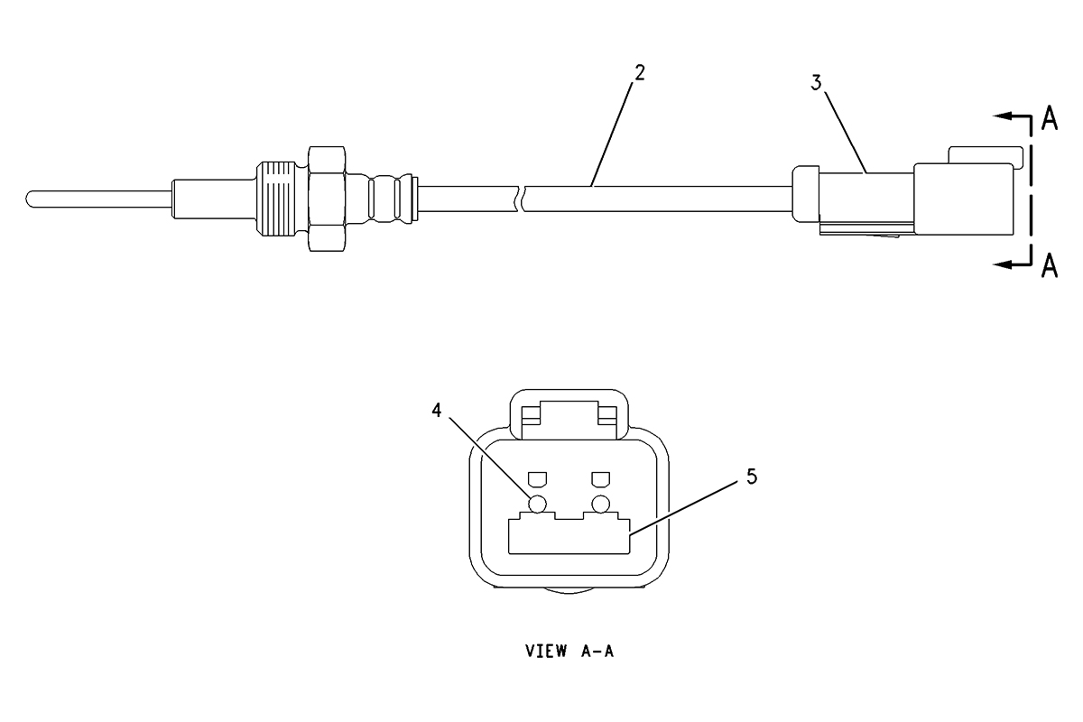CATERPILLAR SENSOR GP-TEMPERATURE