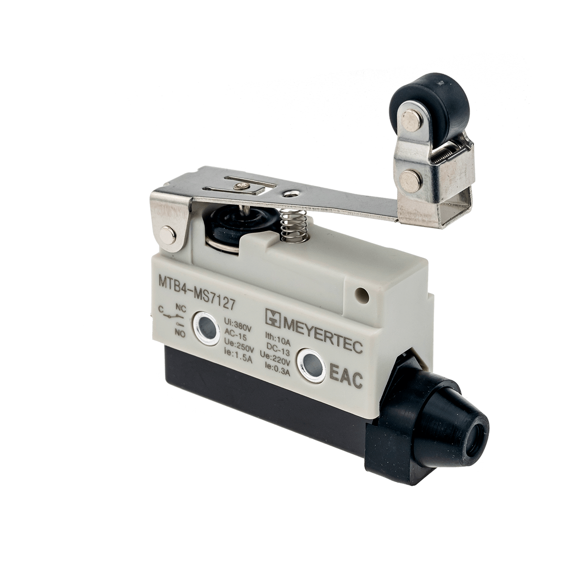 Выключатель концевой, IP54, рычаг с поворотным роликом MTB4-MS7127
