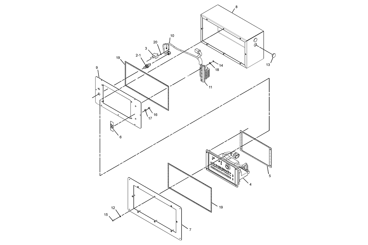 CATERPILLAR CONTROL GP-ELECTRONIC –ANNUNCIATOR