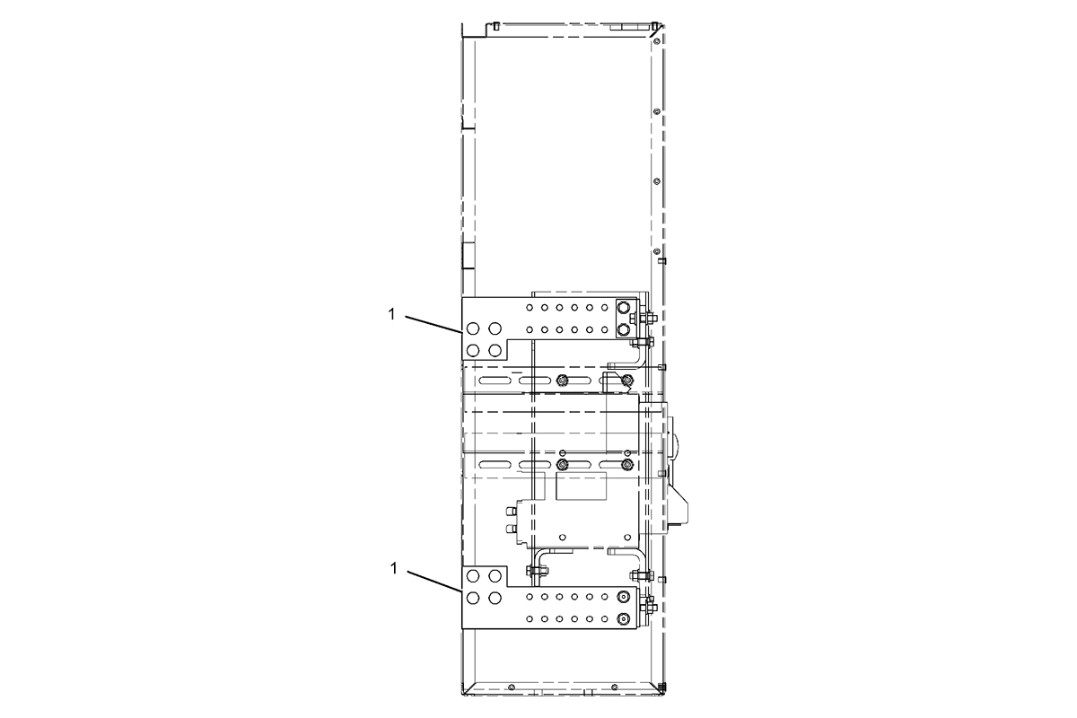 CATERPILLAR BUS BAR GP-CIRCUIT BREAKER –REAR EXTENSION