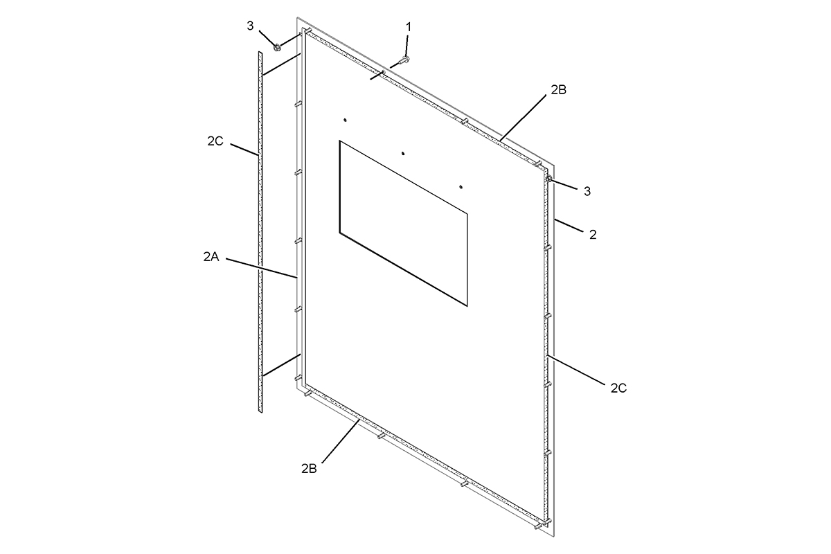 CATERPILLAR COVER GP-EXTENSION BOX –SIDE