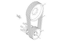 Catelpillar PULLEY GP-FAN DRIVE