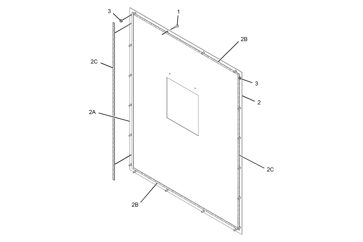 CATERPILLAR COVER GP-EXTENSION BOX –SIDE