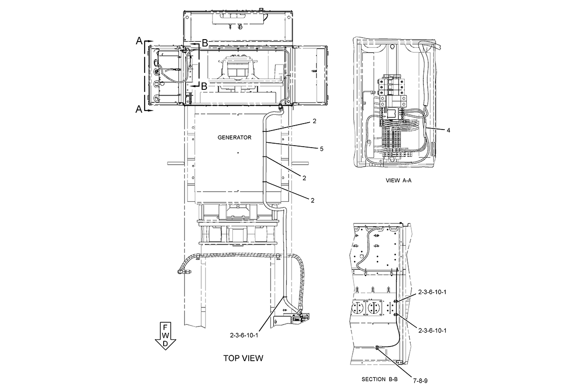 CATERPILLAR WIRING GP-JACKET WATER HEATER