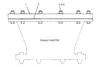 Catelpillar FLANGE GP-EXHAUST