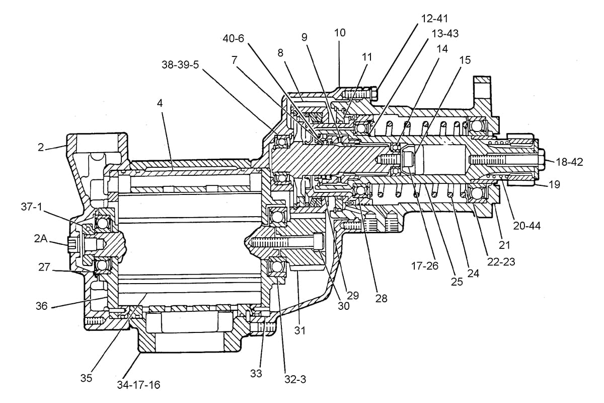 CATERPILLAR STARTING MOTOR GP-AIR *R