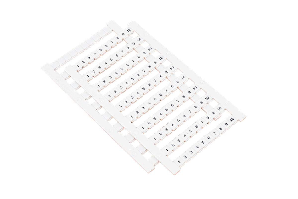 Маркировка пружинных клемм 4 мм², 21-30 (упак. 100 шт.) MTS-4M2130