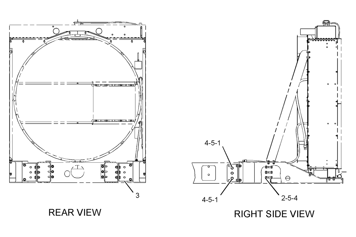 CATERPILLAR MOUNTING GP-RADIATOR