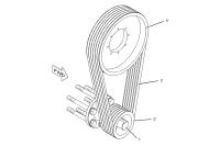 Catelpillar PULLEY GP-FAN DRIVE