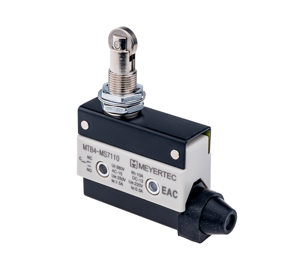 Выключатель концевой, IP54, поворотный нажимной ролик MTB4-MS7110