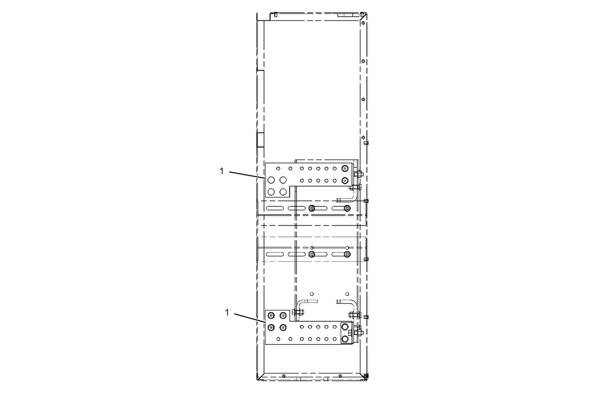 CATERPILLAR BUS BAR GP-CIRCUIT BREAKER –REAR EXTENSION