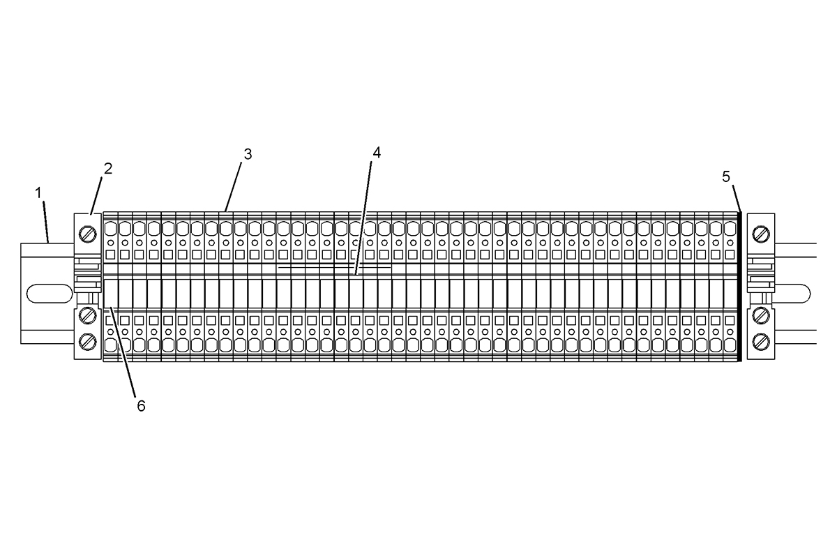 CATERPILLAR STRIP GP-TERMINAL –DISCRETE INPUT/OUTPUT