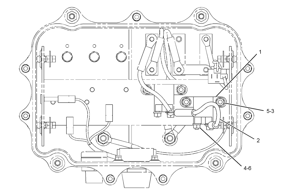 CATERPILLAR WIRING GP-ELECTRIC STARTING –DUAL STARTING MOTOR