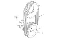 Catelpillar PULLEY GP-FAN DRIVE