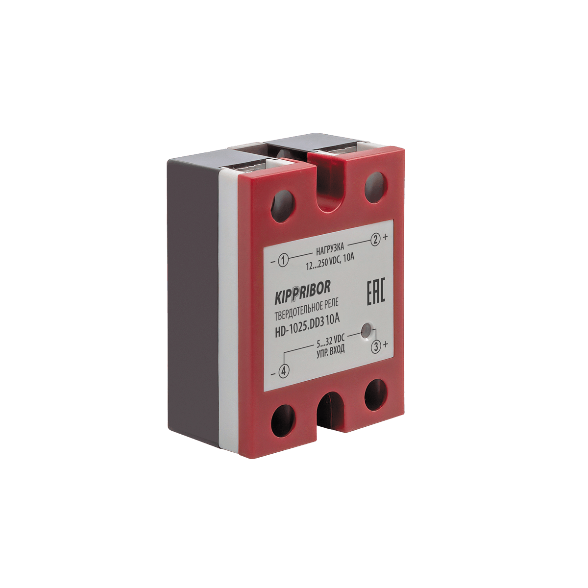 Модификация HD-1025.DD3 [M02], реле твердотельное 1-ф, тип HD, 10 А HD-1025.DD3