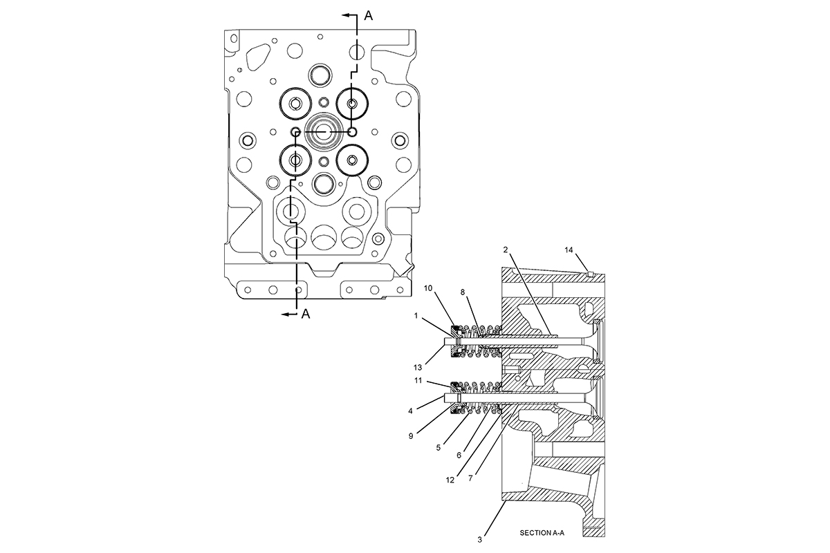 CATERPILLAR CYLINDER HEAD GP *R