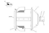 Catelpillar PRECLEANER GP