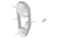 Catelpillar PULLEY GP-FAN DRIVE