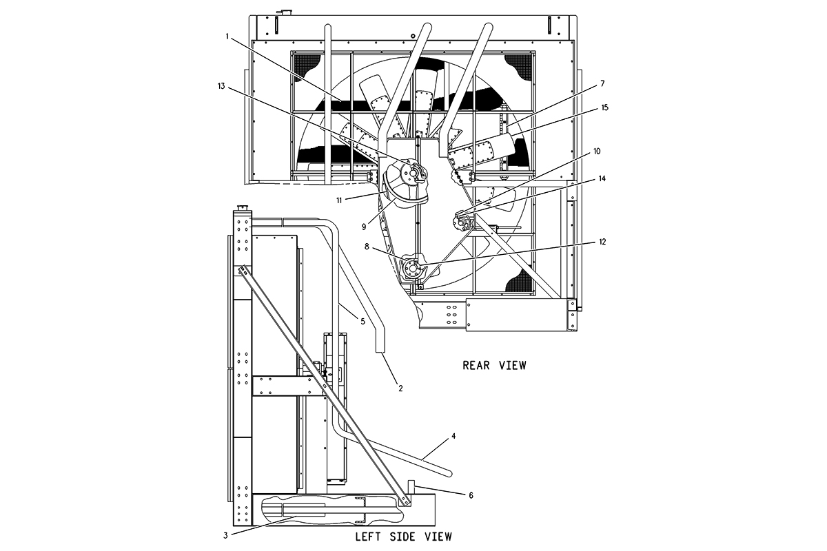 CATERPILLAR RADIATOR & FAN GP