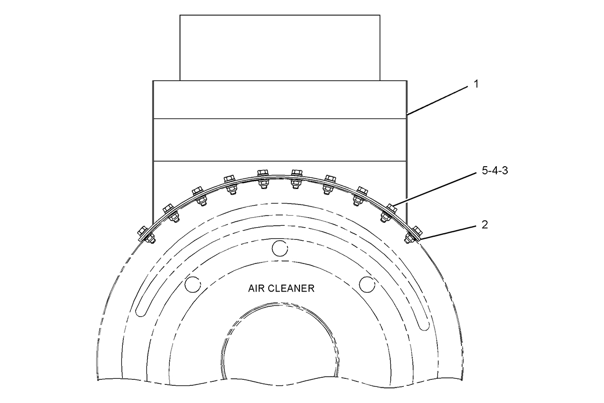 CATERPILLAR ADAPTER GP-AIR CLEANER