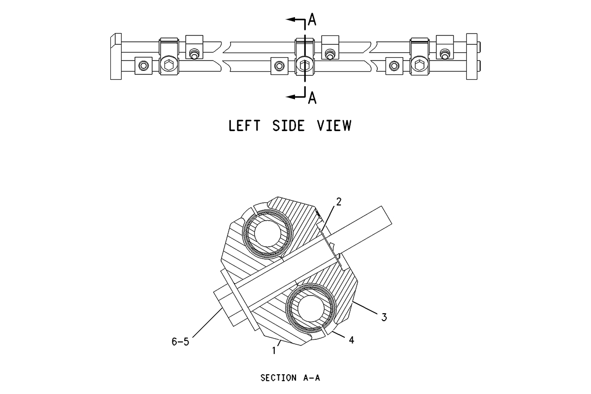 CATERPILLAR MANIFOLD GP-FUEL –LH