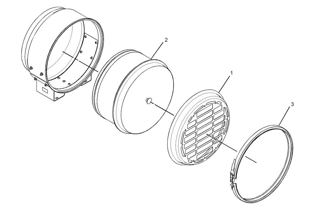 CATERPILLAR AIR CLEANER GP