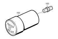 INDICATOR AIR FILTER RESTRISTER
