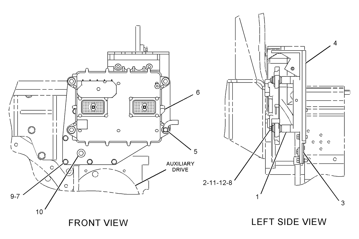 CATERPILLAR CONTROL & MTG GP-ENGINE ELEK –PRIMARY