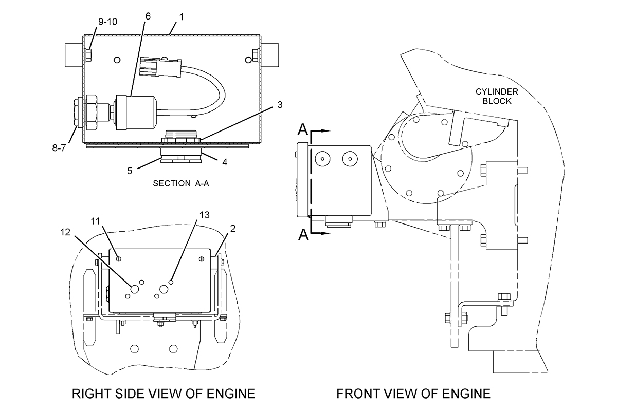 CATERPILLAR BOX GP-JUNCTION