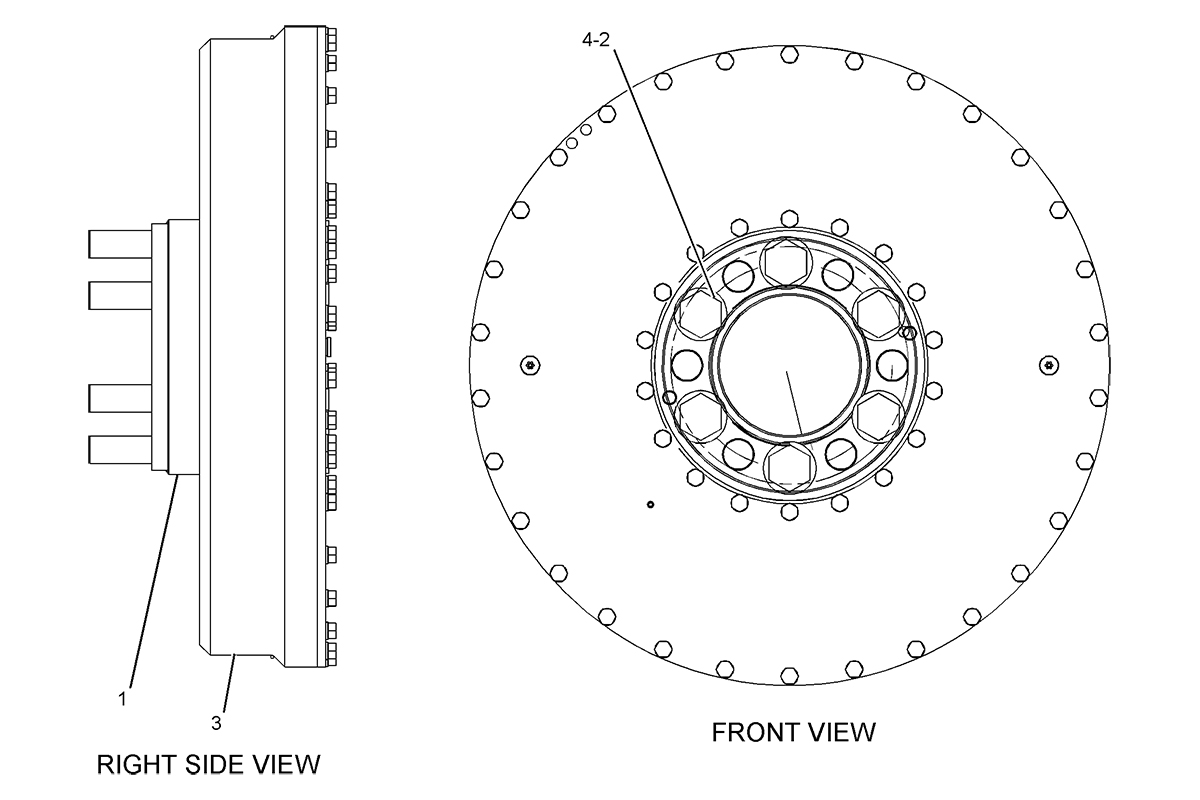 CATERPILLAR DAMPER GP