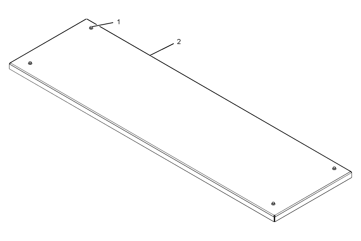 CATERPILLAR COVER GP-EXTENSION BOX –TOP