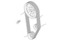 Catelpillar PULLEY GP-FAN DRIVE