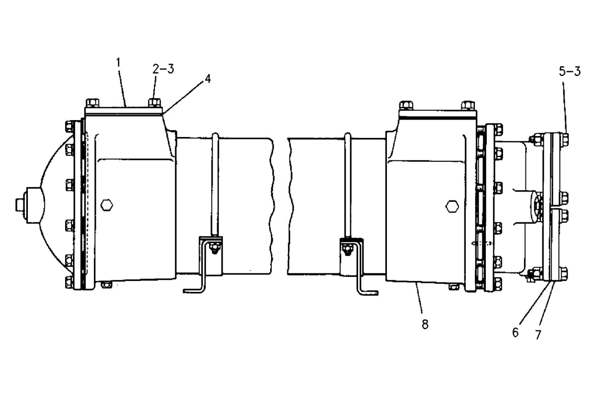 CATERPILLAR HEAT EXCHANGER GP-SEA WATER