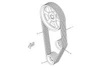 Catelpillar PULLEY GP-FAN DRIVE