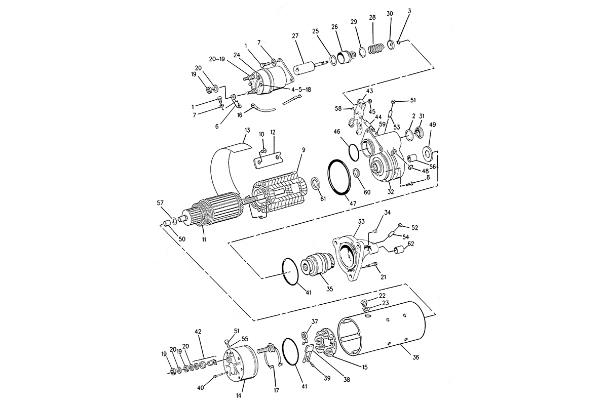 CATERPILLAR STARTING MOTOR GP-ELECTRIC