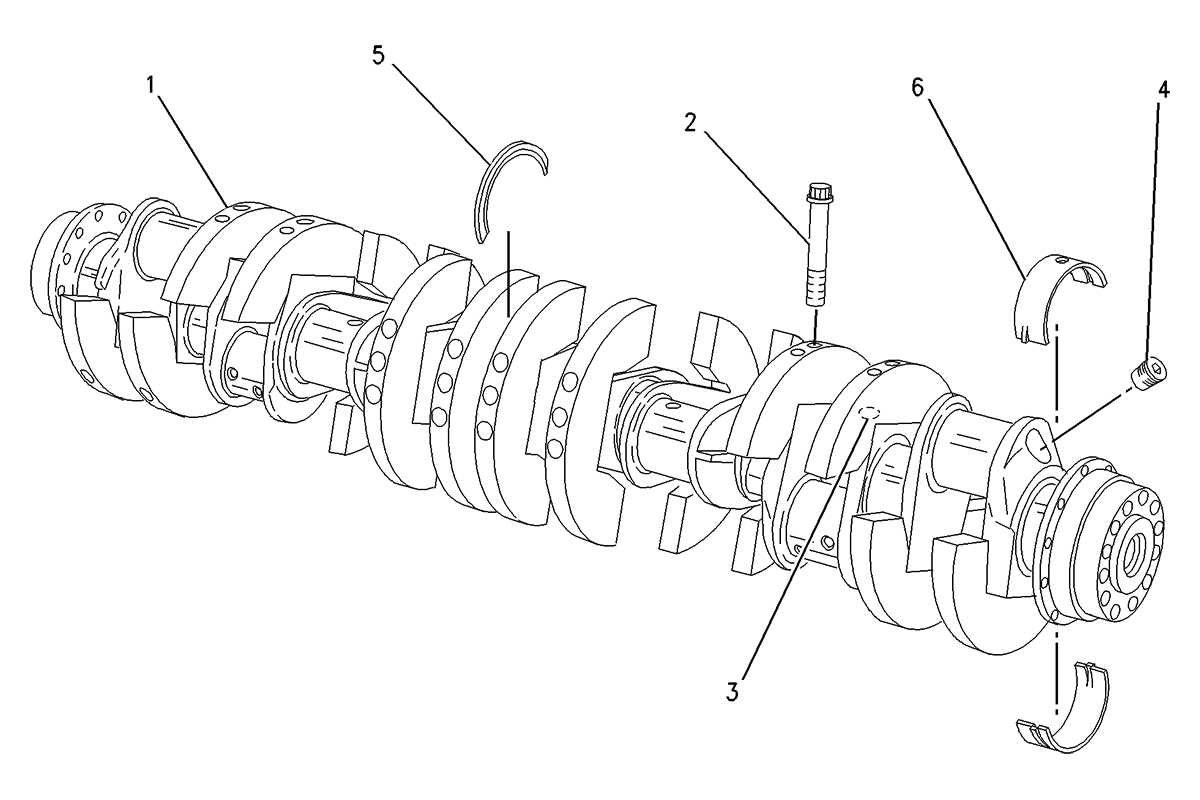CATERPILLAR CRANKSHAFT GP