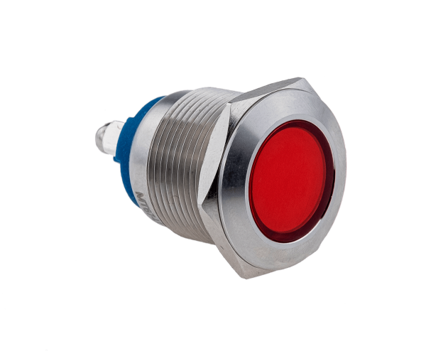 Сигнальная лампа красная, 220В AC, IP67 MT67-LED220R
