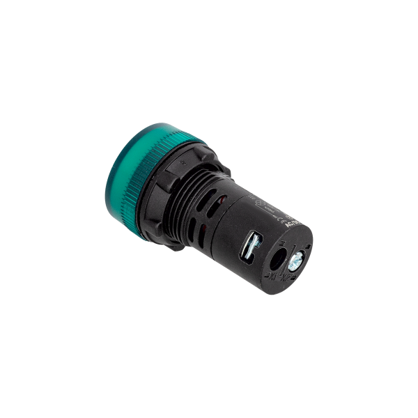 Сигнальная LED лампа, зеленый, 24V AC/DC IP65 MT22-SA13