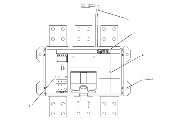 CATERPILLAR CIRCUIT BREAKER AS –UL, MCCB, LSIG