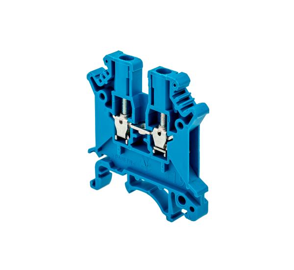 Клемма винтовая проходная, 2.5 мм², синяя MTU-2.5BL