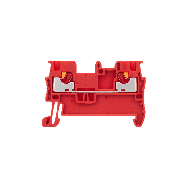 Клемма push-in проходная, 1.5 мм², красная MTP-1.5RD