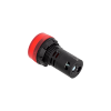 Сигнальная LED лампа, красный, 380V AC IP65 MT22-SA74