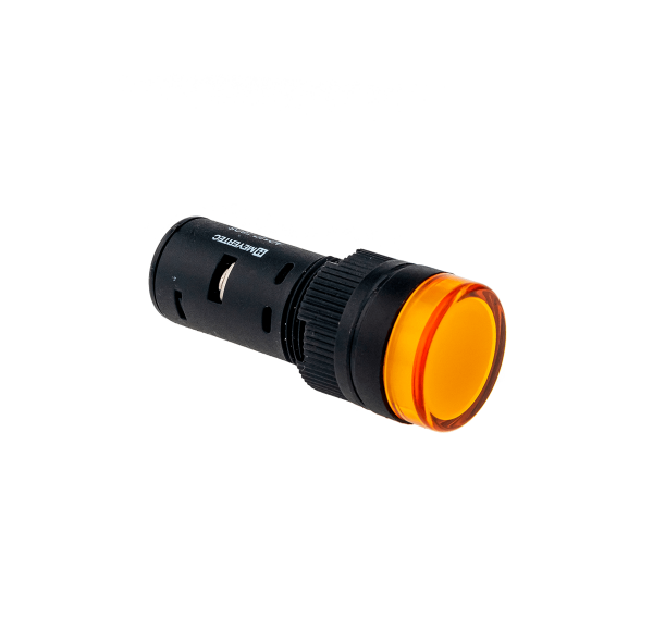 Сигнальная лампа 16мм, желтый, 220V AC MT16-D65