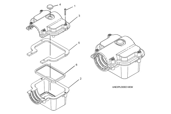 CATERPILLAR COVER GP-MODULE CONNECTOR