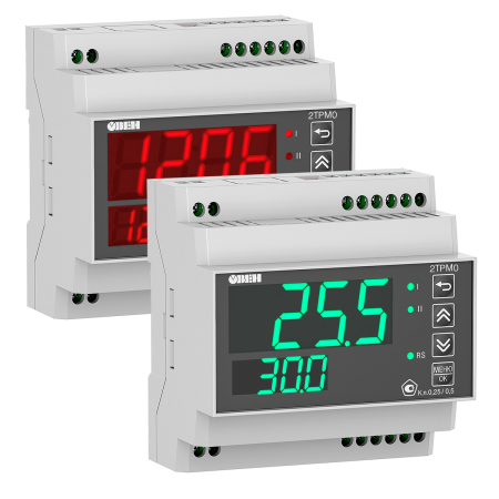 2ТРМ0 двухканальный измеритель с интерфейсом RS-485